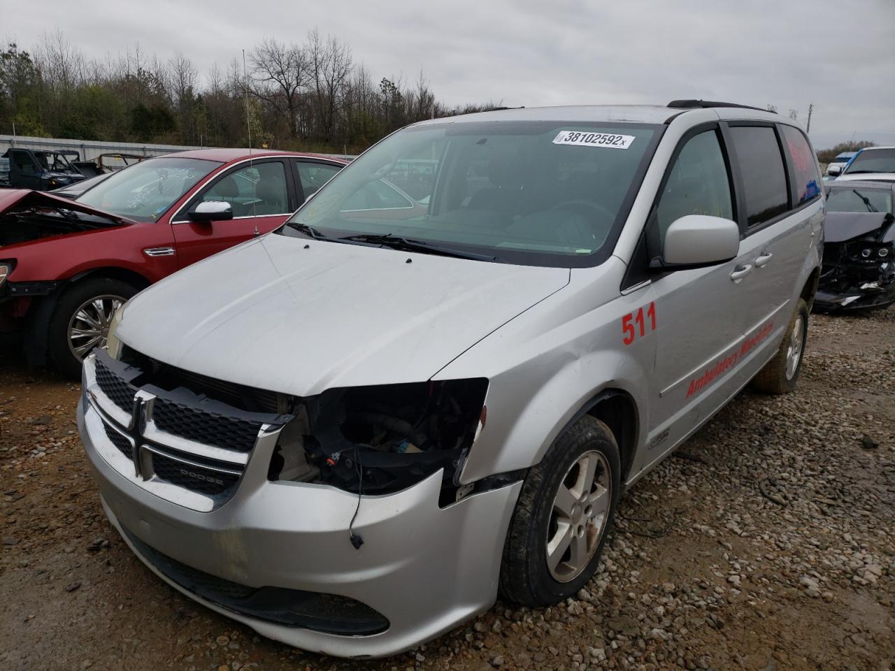 Photo 2 from auction – 2012 DODGE GRD CARAVA with VIN 2C4RDGCG1CR129775