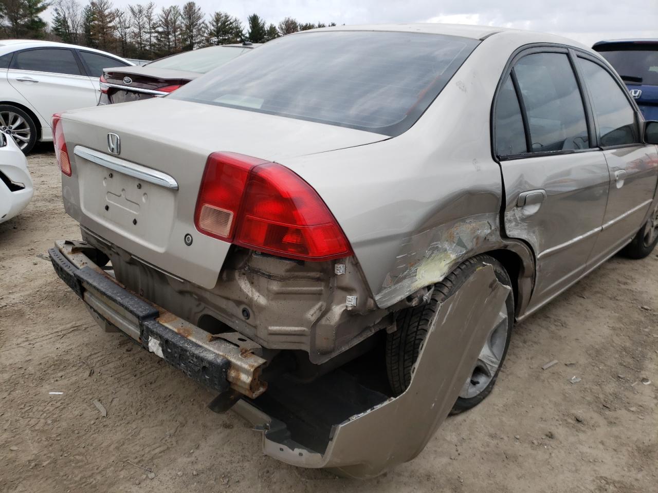 Photo 9 from auction – 2002 HONDA CIVIC EX with VIN 2HGES26702H611694