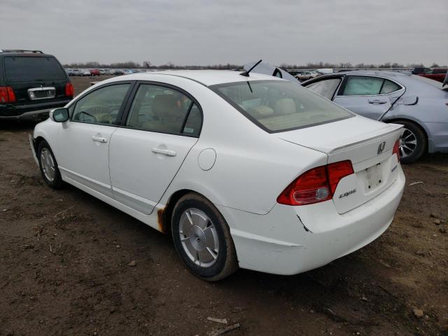 Photo 3 from auction – 2008 HONDA CIVIC HYBR with VIN JHMFA36278S008905