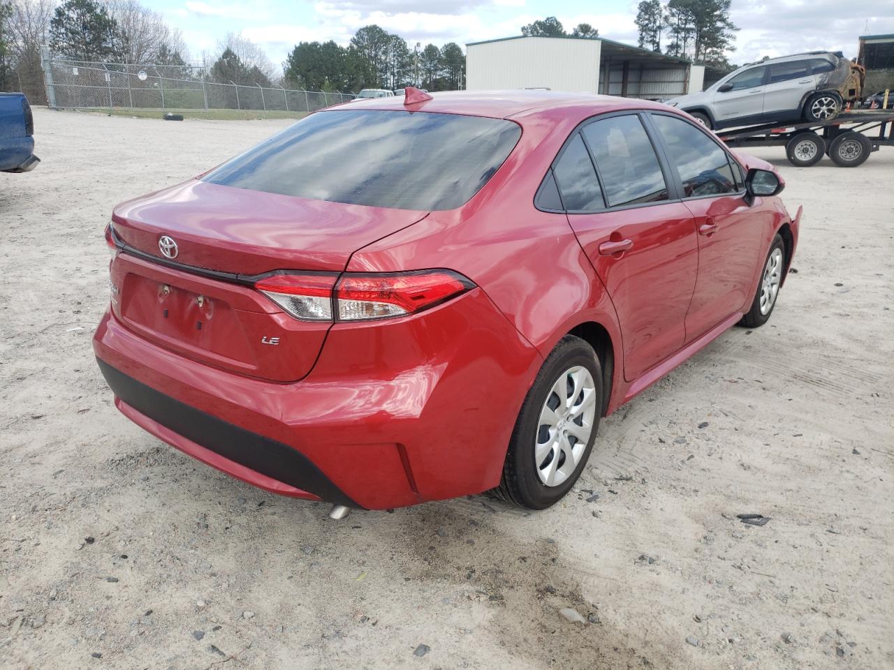 Photo 4 from auction – 2021 TOYOTA COROLLA LE with VIN JTDEPMAE0MJ132341