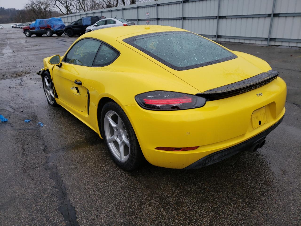 Photo 3 from auction – 2018 PORSCHE CAYMAN with VIN WP0AA2A84JK261588