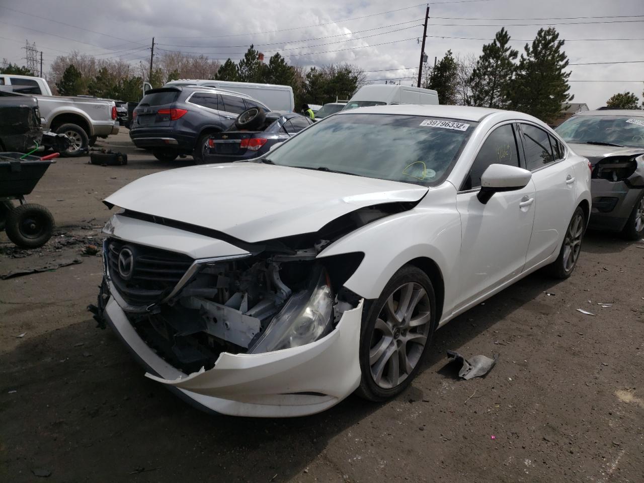 Photo 2 from auction – 2016 MAZDA 6 TOURING with VIN JM1GJ1V53G1423035