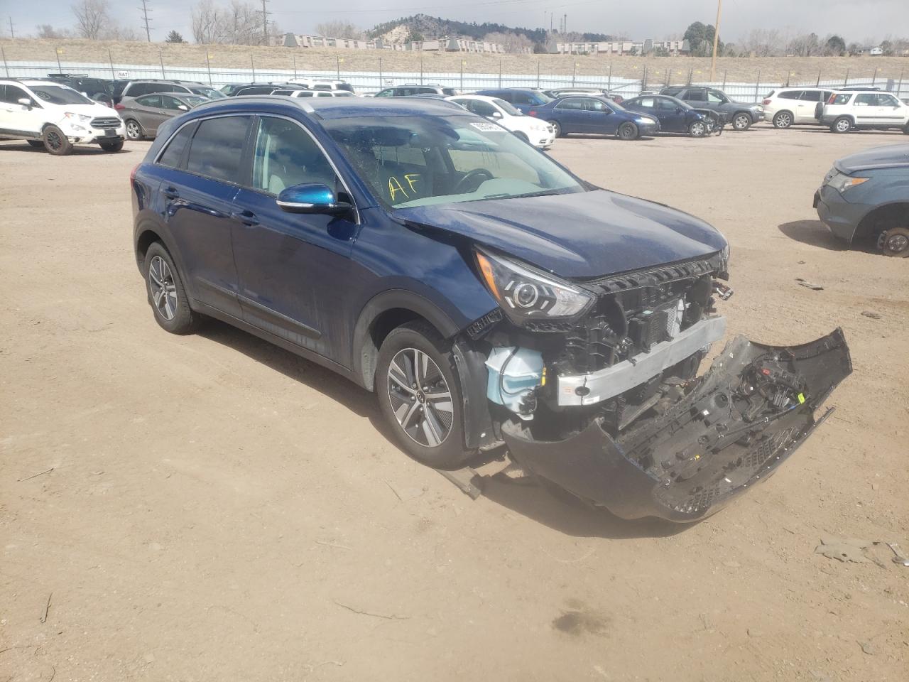 KIA NIRO EX 2020 with VIN KNDCD3LD1L5420911 - Photo from auction