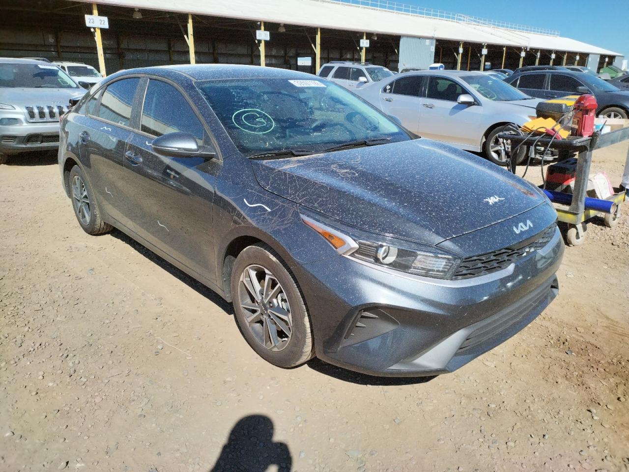 KIA FORTE FE 2022 with VIN 3KPF24AD7NE421287 - Photo from auction