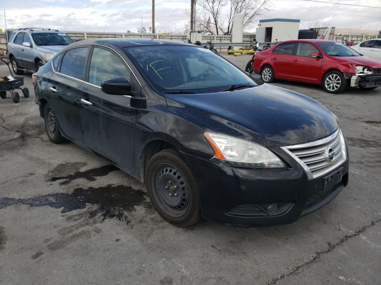 NISSAN SENTRA S 2013 with VIN 1N4AB7AP9DN903152 - Photo from auction