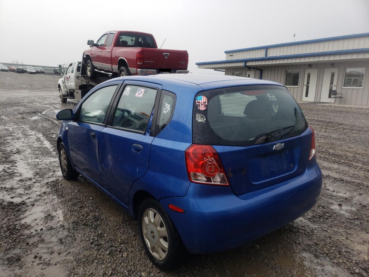 Photo 3 from auction – 2005 CHEVROLET AVEO BASE with VIN KL1TD62605B440552