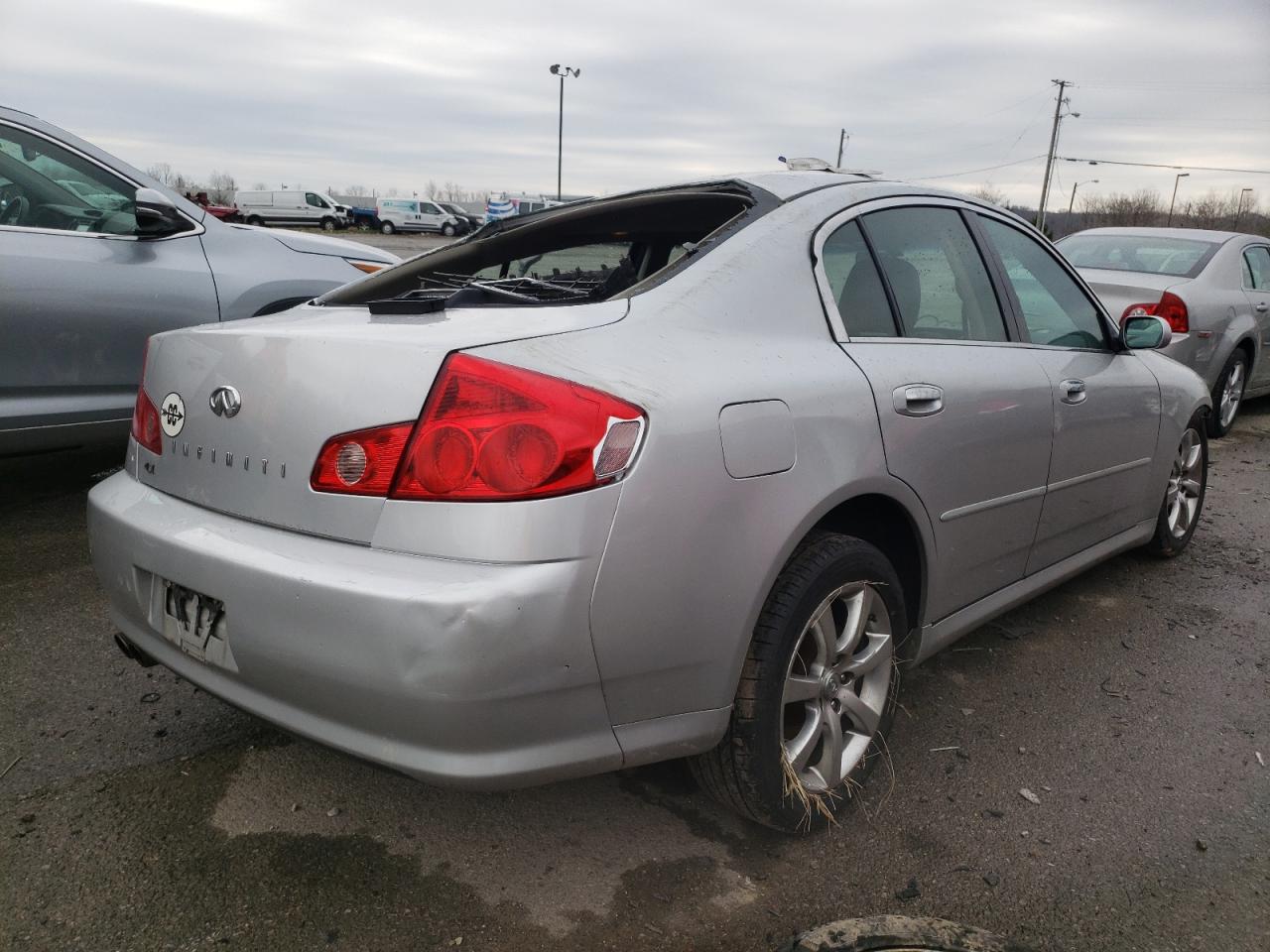 Photo 4 from auction – 2006 INFINITI G35 with VIN JNKCV51E06M512072