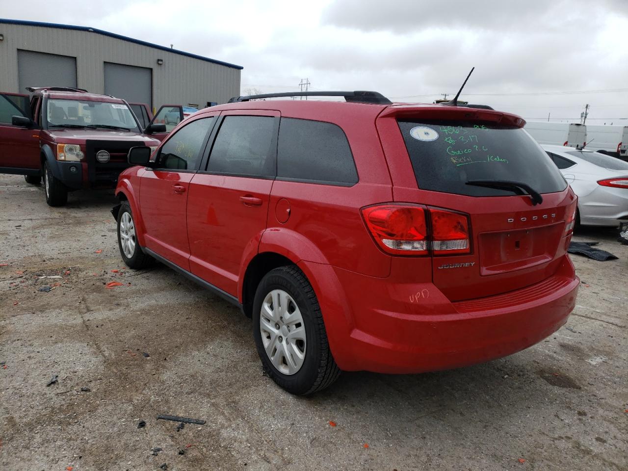Photo 3 from auction – 2013 DODGE JOURNEY SE with VIN 3C4PDCAB0DT709900