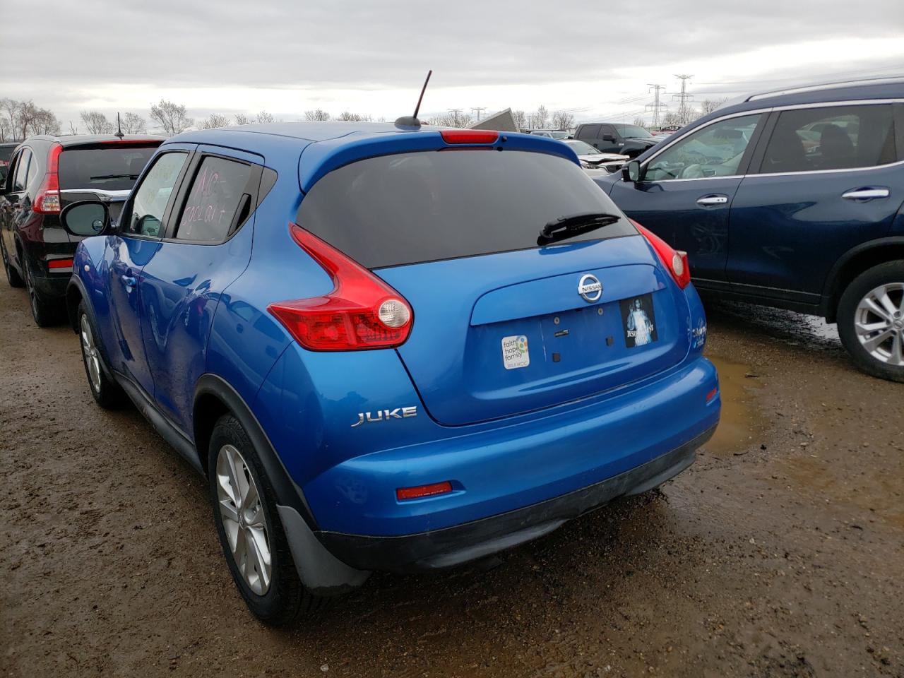 Photo 3 from auction – 2012 NISSAN JUKE S with VIN JN8AF5MV9CT111496