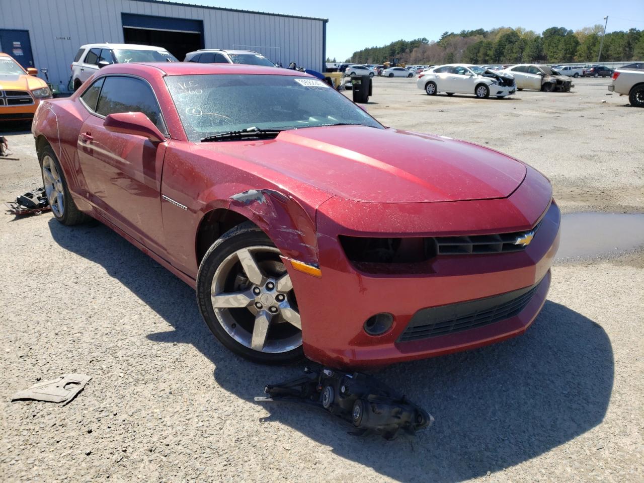 CHEVROLET CAMARO LT 2015 with VIN 2G1FD1E38F9132759 - Photo from auction
