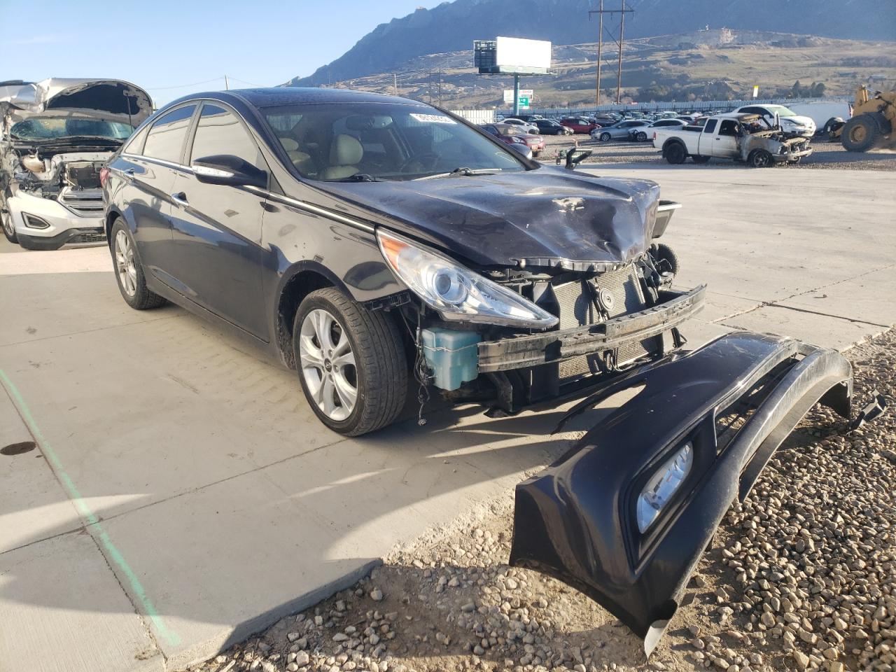 HYUNDAI SONATA SE 2011 with VIN 5NPEC4AC6BH038853 - Photo from auction