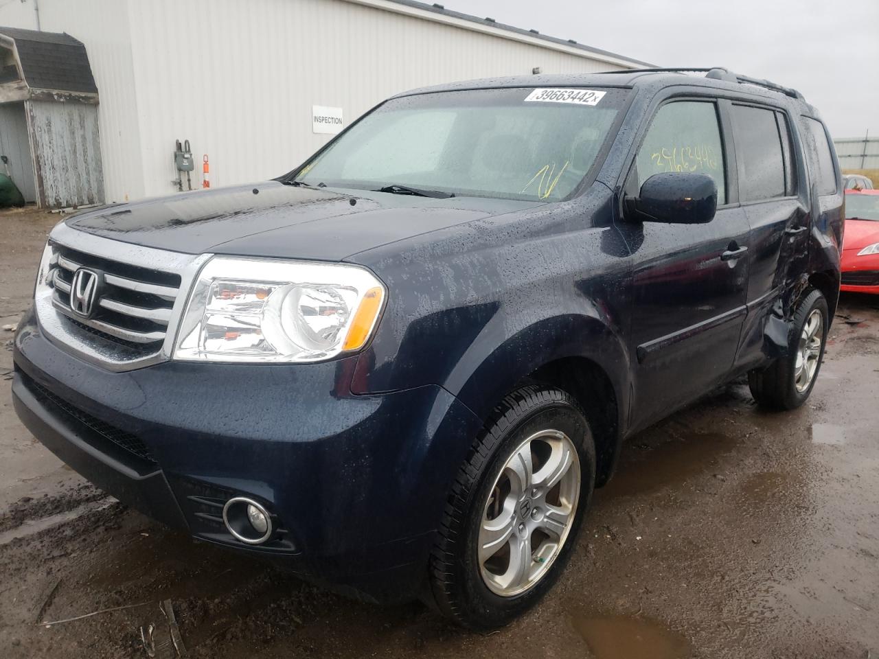 Photo 2 from auction – 2012 HONDA PILOT EXL with VIN 5FNYF4H53CB073636