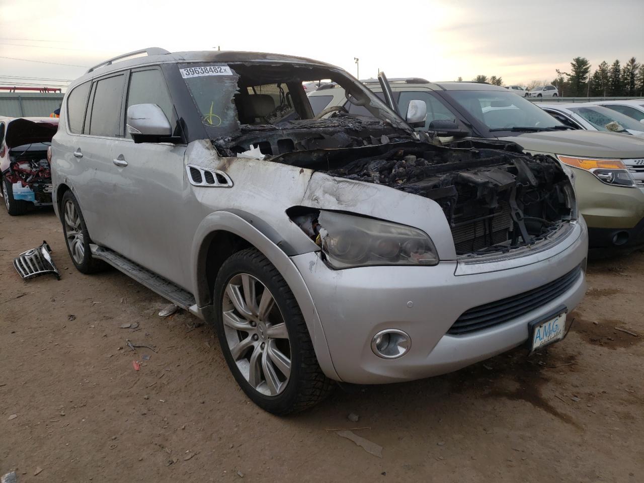 Photo 1 from auction – 2012 INFINITI QX56 with VIN JN8AZ2NC2C9315931