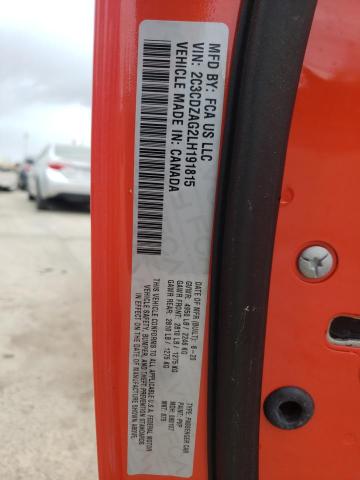 Photo 10 from auction – 2020 DODGE CHALLENGER with VIN 2C3CDZAG2LH191815