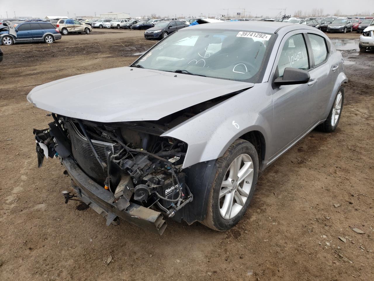 Photo 2 from auction – 2013 DODGE AVENGER SE with VIN 1C3CDZAG8DN769439