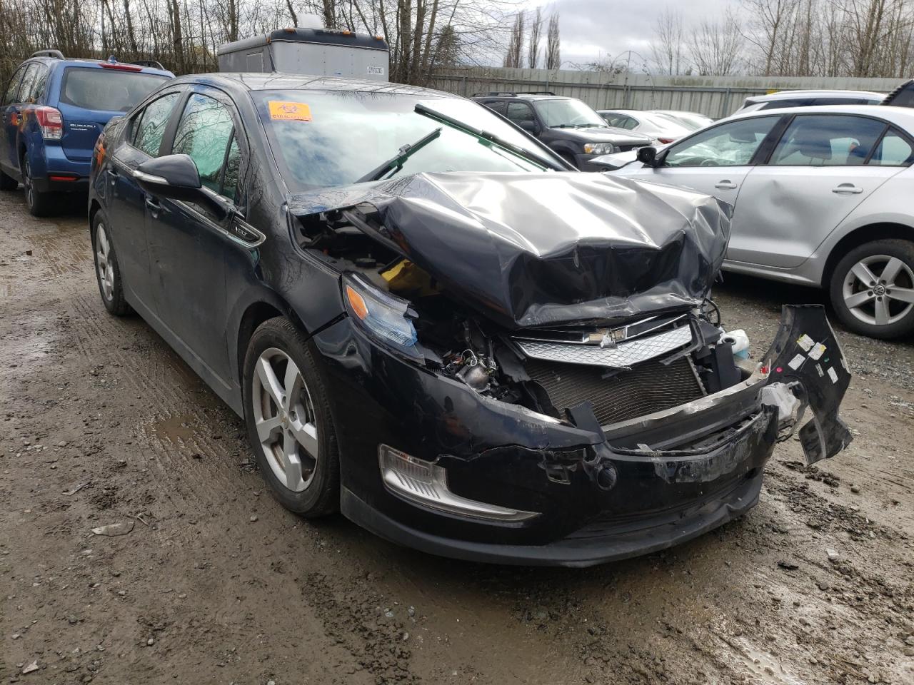 CHEVROLET VOLT 2011 with VIN 1G1RC6E46BU101223 - Photo from auction