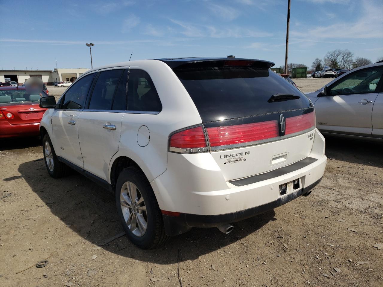 Photo 3 from auction – 2010 LINCOLN MKX with VIN 2LMDJ8JC5ABJ07986