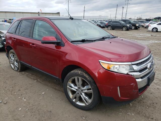 FORD EDGE SEL 2013 with VIN 2FMDK4JC7DBA13212 - Photo from auction