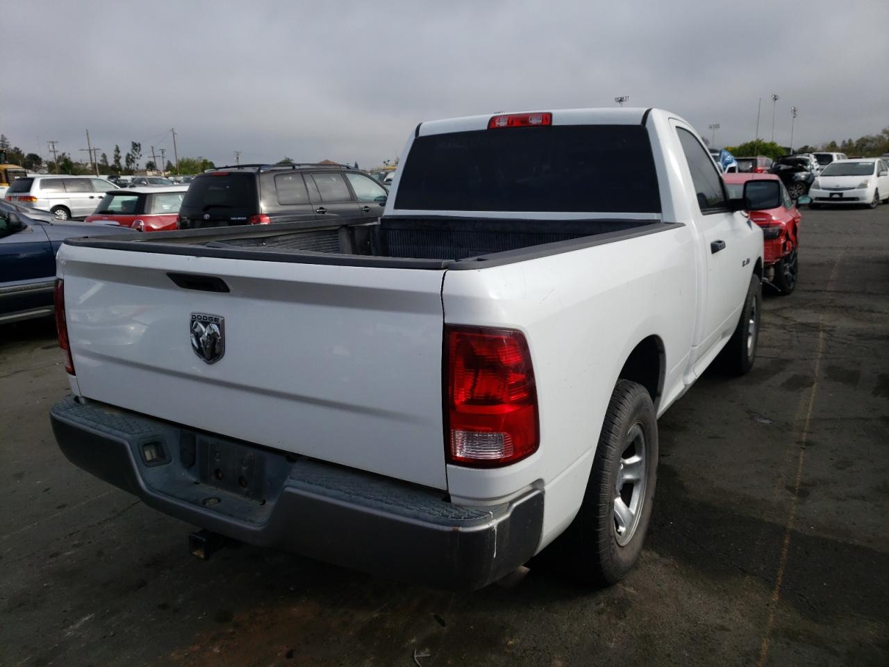Photo 4 from auction – 2010 DODGE RAM 1500 with VIN 3D7JB1EK5AG118756