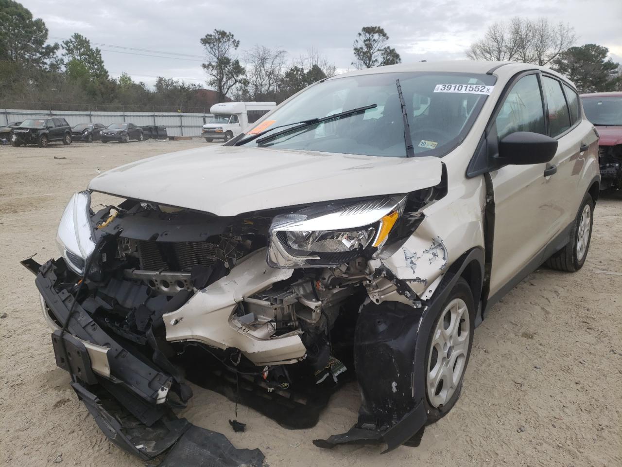Photo 2 from auction – 2017 FORD ESCAPE S with VIN 1FMCU0F77HUB49690