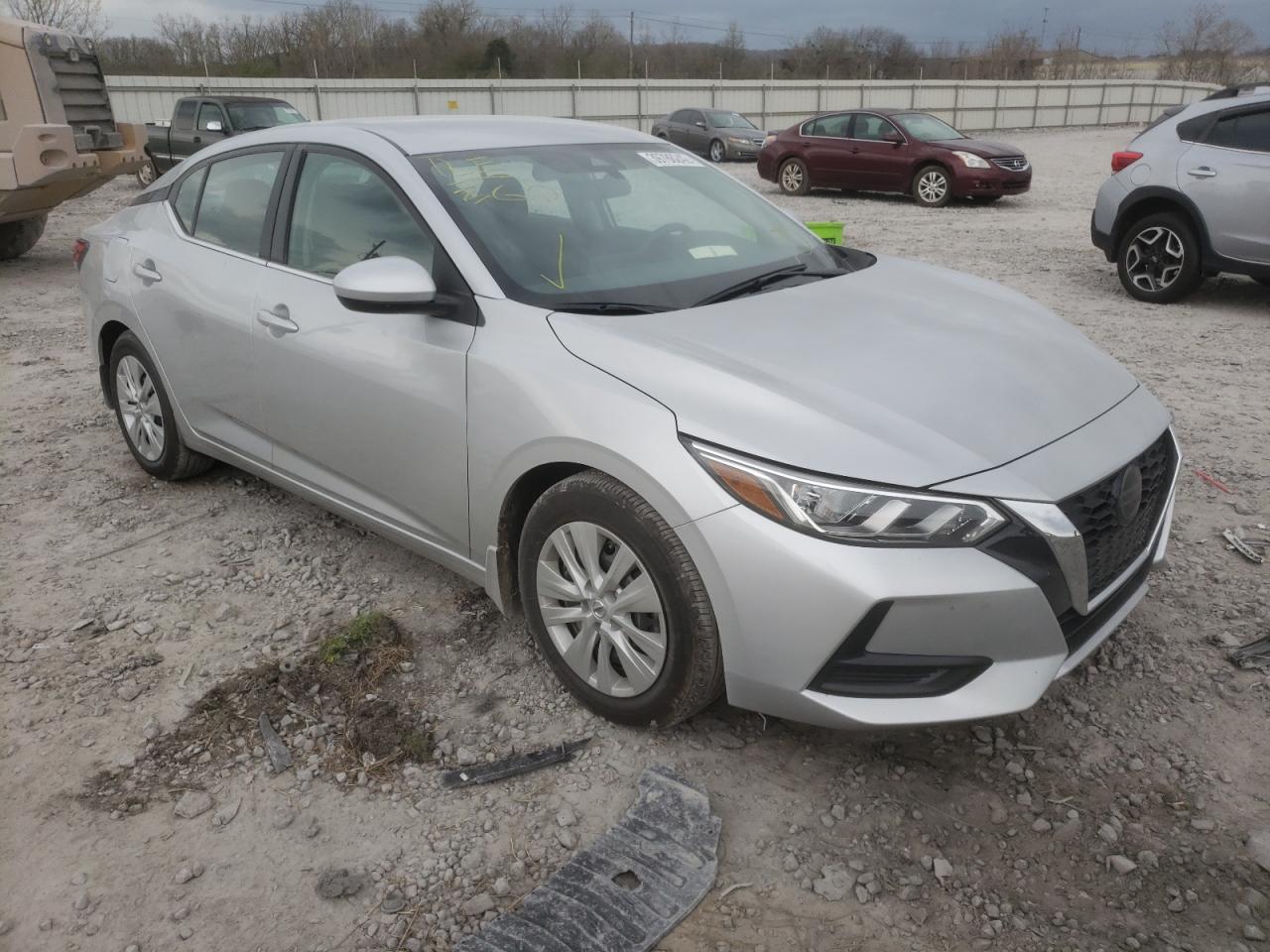 NISSAN SENTRA 2022 with VIN 3N1AB8BVXNY237651 - Photo from auction