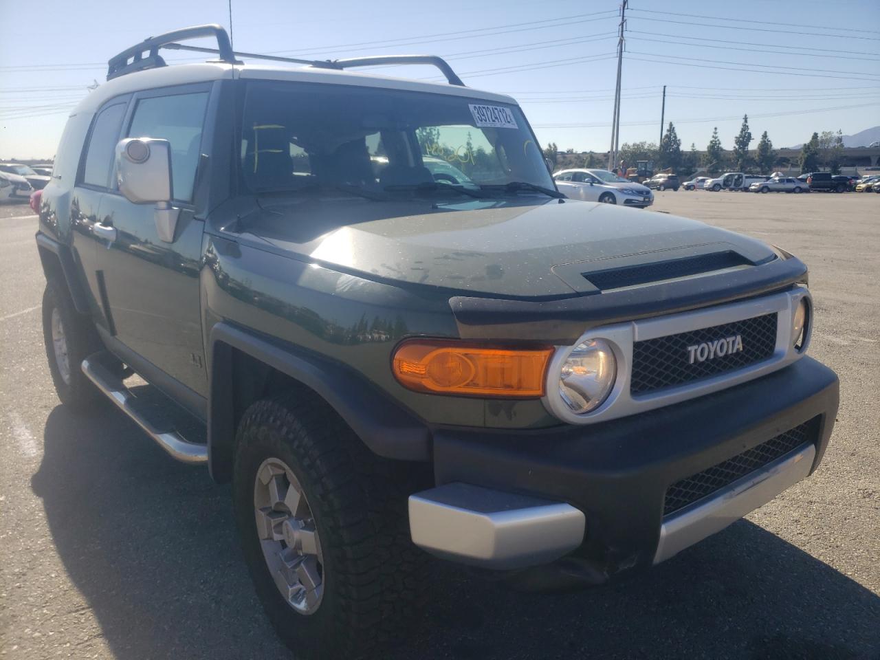 TOYOTA FJ CRUISER 2011 with VIN JTEBU4BF1BK102495 - Photo from auction