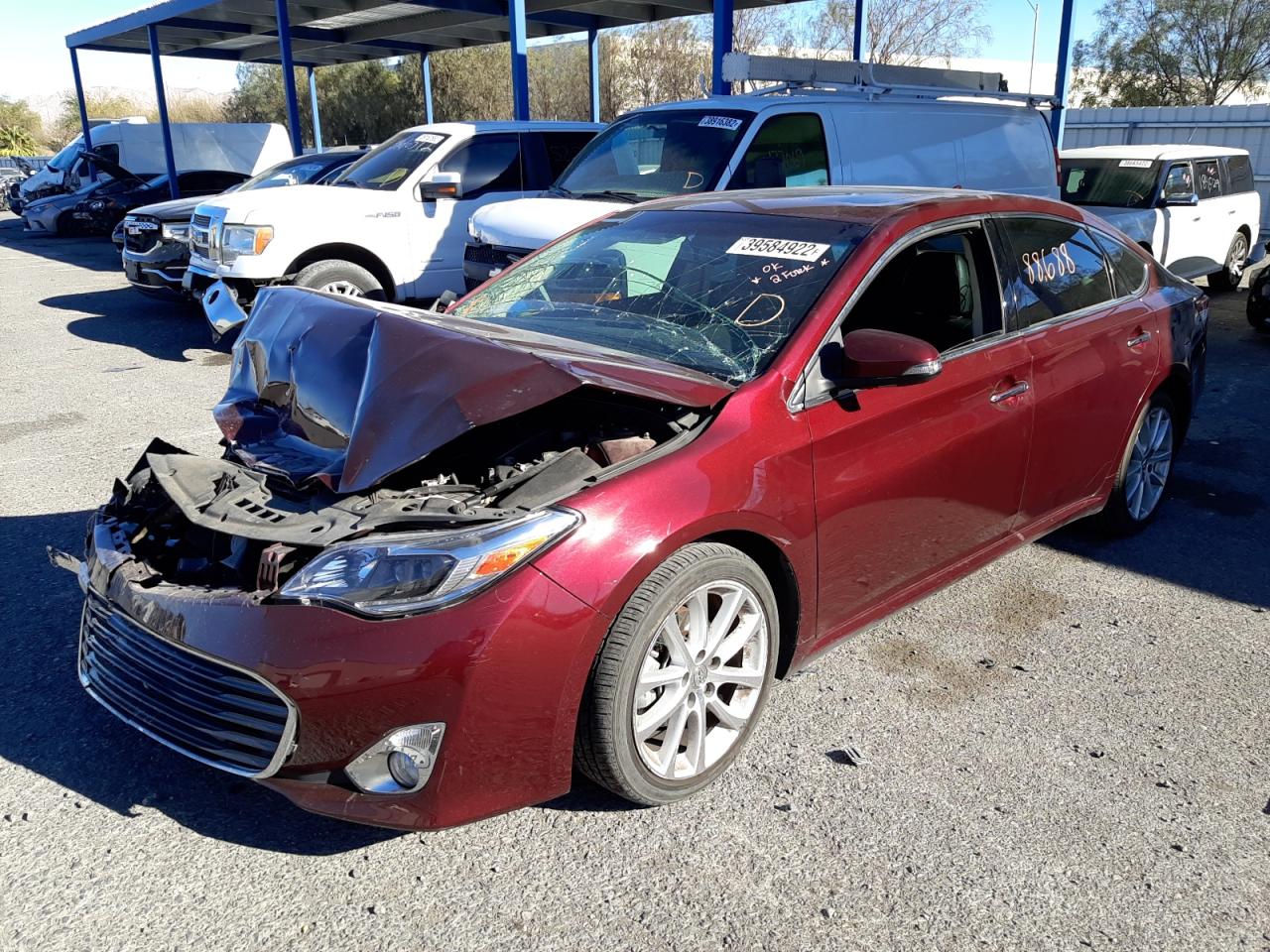 Photo 2 from auction – 2014 TOYOTA AVALON BAS with VIN 4T1BK1EB0EU136093