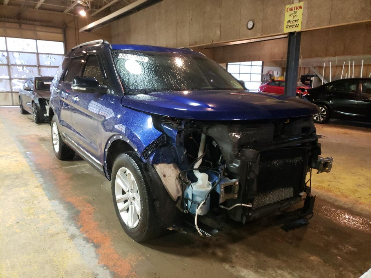 FORD EXPLORER X 2014 with VIN 1FM5K7D81EGB41551 - Photo from auction