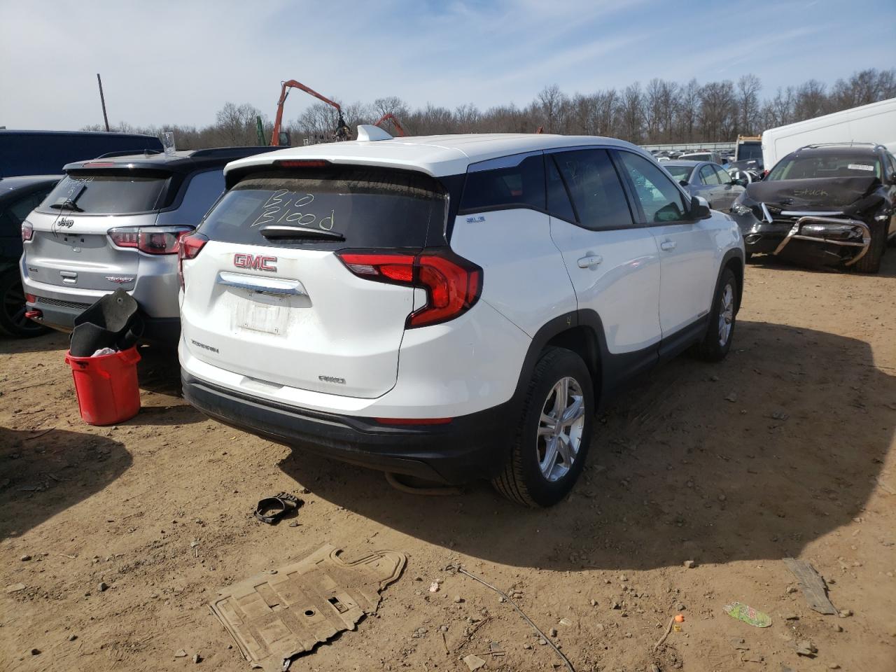 Photo 4 from auction – 2018 GMC TERRAIN SL with VIN 3GKALTEV3JL277624