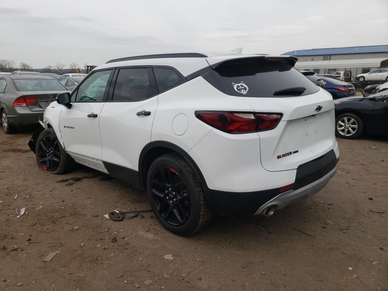 Photo 3 from auction – 2021 CHEVROLET BLAZER 2LT with VIN 3GNKBHR40MS583148