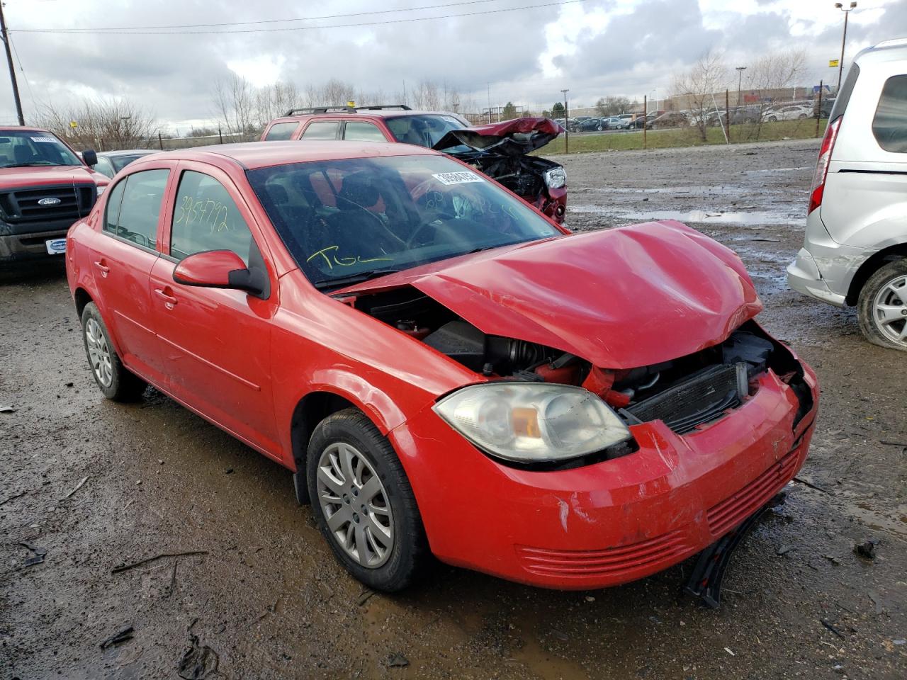 CHEVROLET COBALT 1LT 2010 with VIN 1G1AD5F53A7222266 - Photo from auction