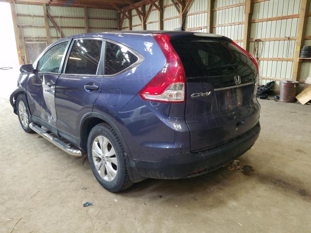 Photo 3 from auction – 2013 HONDA CR-V EXL with VIN 2HKRM4H74DH115181