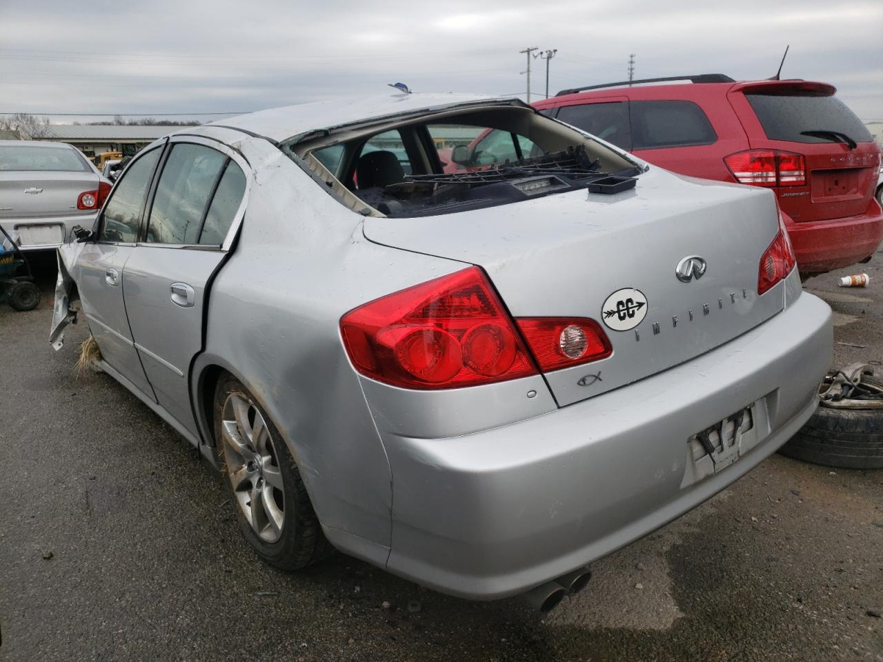 Photo 3 from auction – 2006 INFINITI G35 with VIN JNKCV51E06M512072
