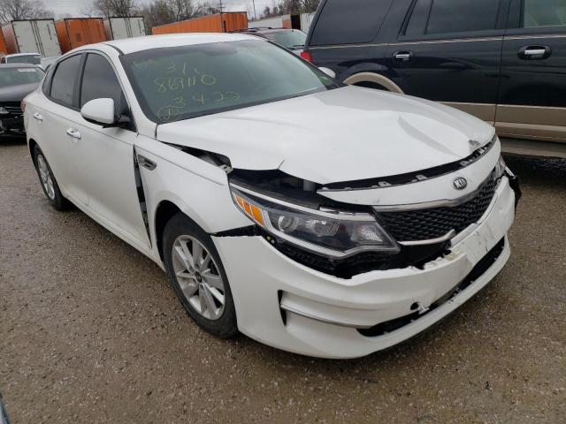 KIA OPTIMA LX 2017 with VIN KNAGT4L36H5173472 - Photo from auction