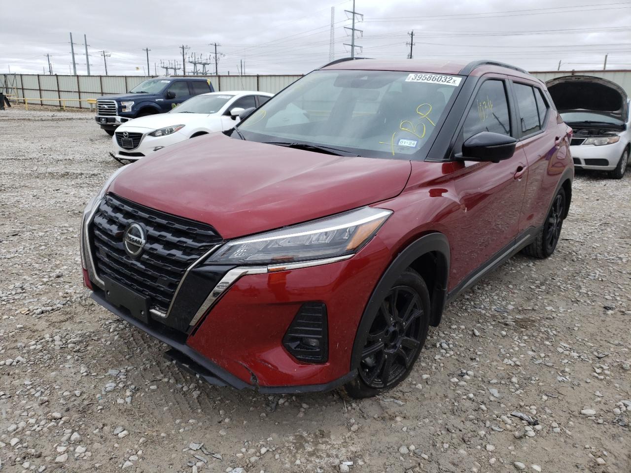 Photo 2 from auction – 2021 NISSAN KICKS SR with VIN 3N1CP5DV8ML558881