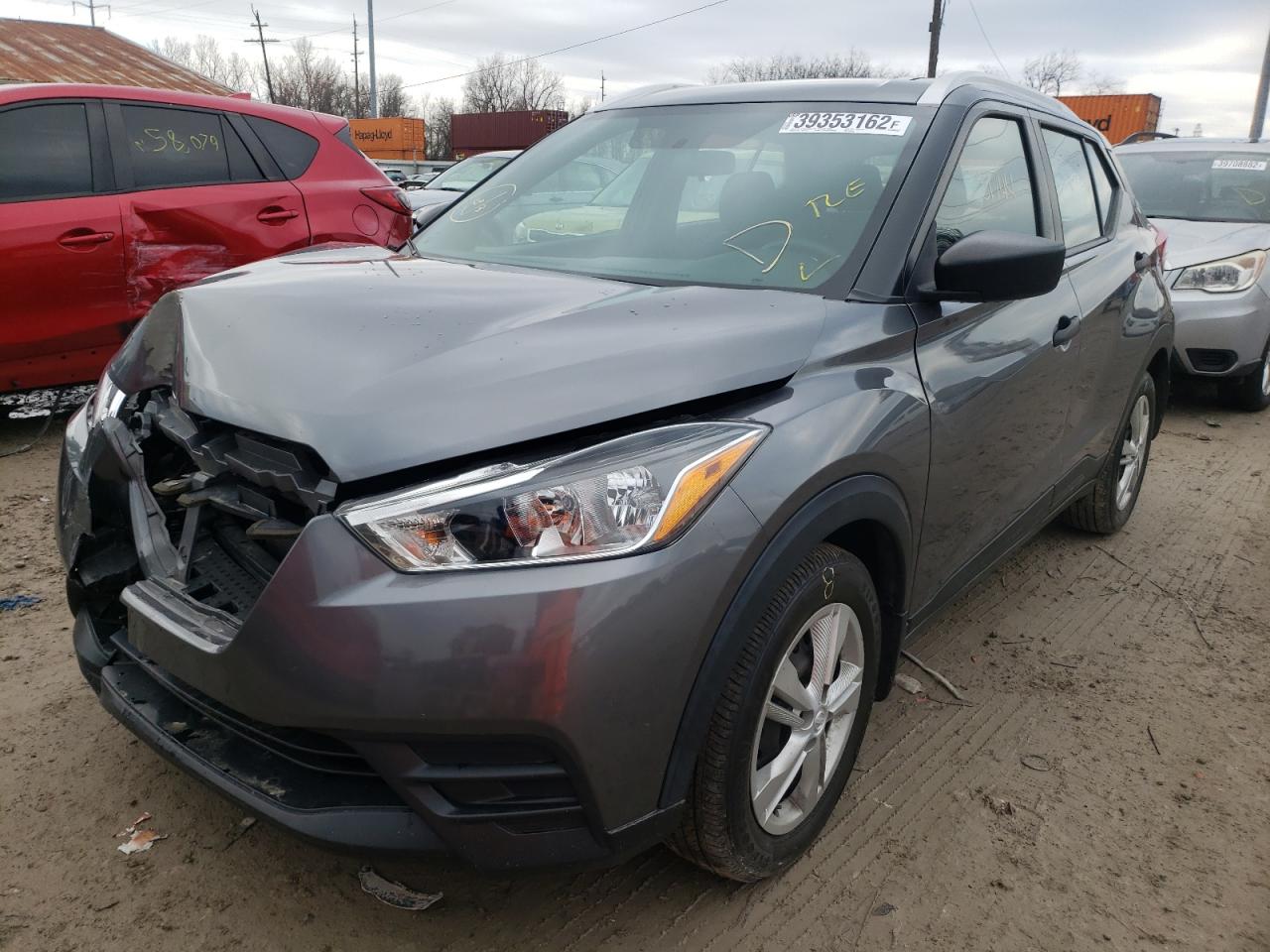 Photo 2 from auction – 2019 NISSAN KICKS S with VIN 3N1CP5CU3KL522909