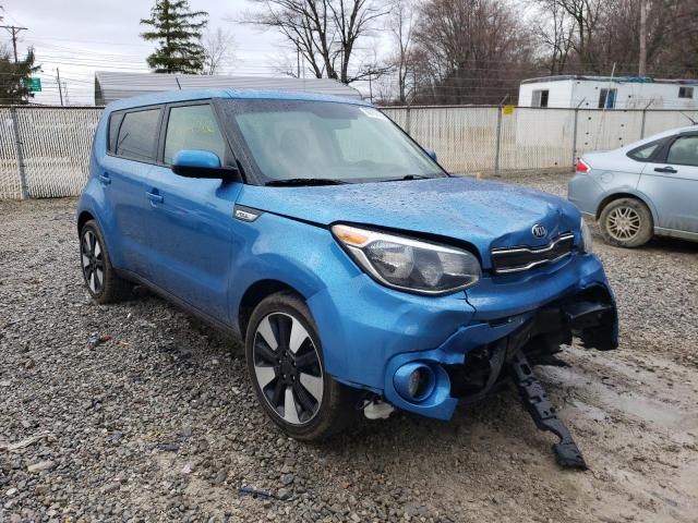 KIA SOUL + 2017 with VIN KNDJP3A57H7456687 - Photo from auction