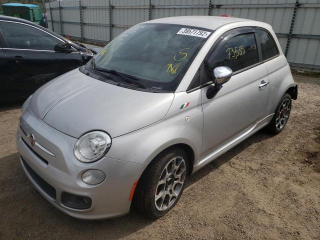 Photo 2 from auction – 2013 FIAT 500 SPORT with VIN 3C3CFFBR0DT604784