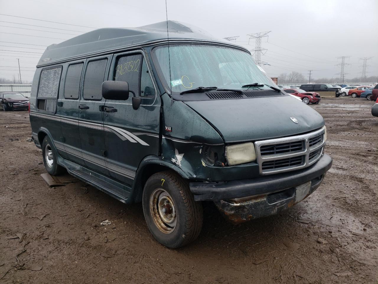 DODGE RAM VAN B2 1995 with VIN 2B6HB21YXSK500427 - Photo from auction