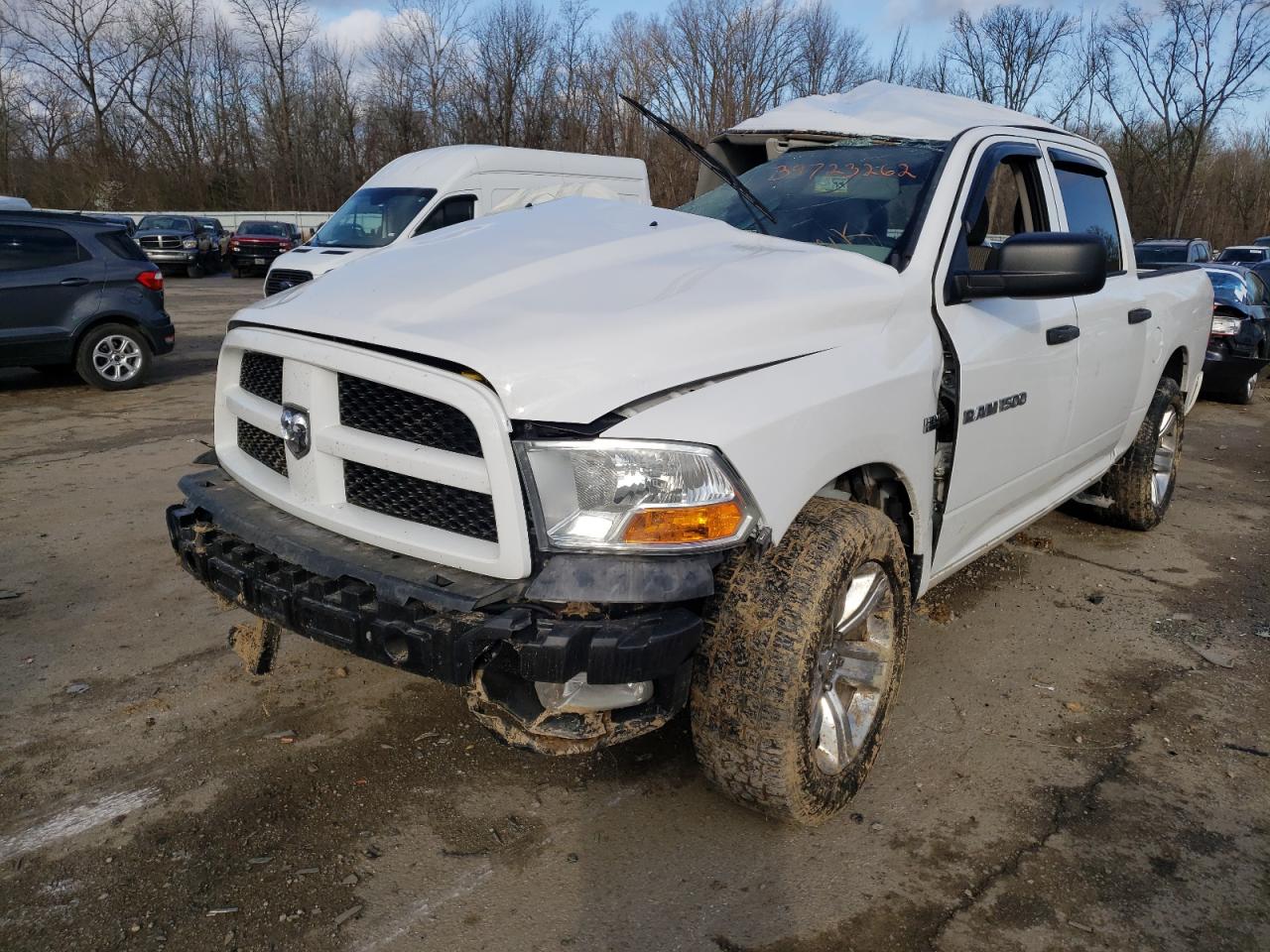 Photo 2 from auction – 2012 DODGE RAM 1500 S with VIN 1C6RD7KT2CS227430