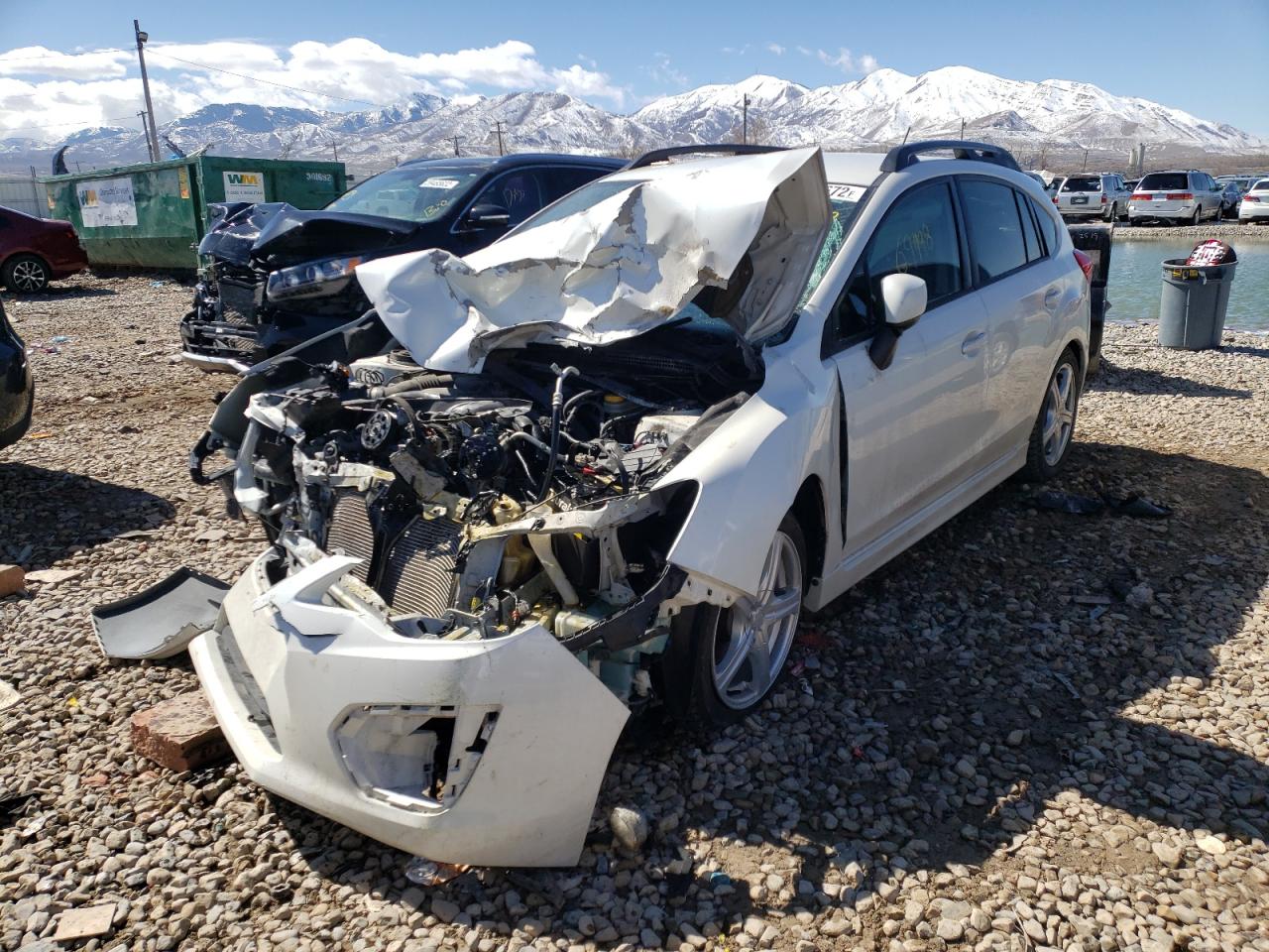 Photo 2 from auction – 2014 SUBARU IMPREZA SP with VIN JF1GPAR65EH331839