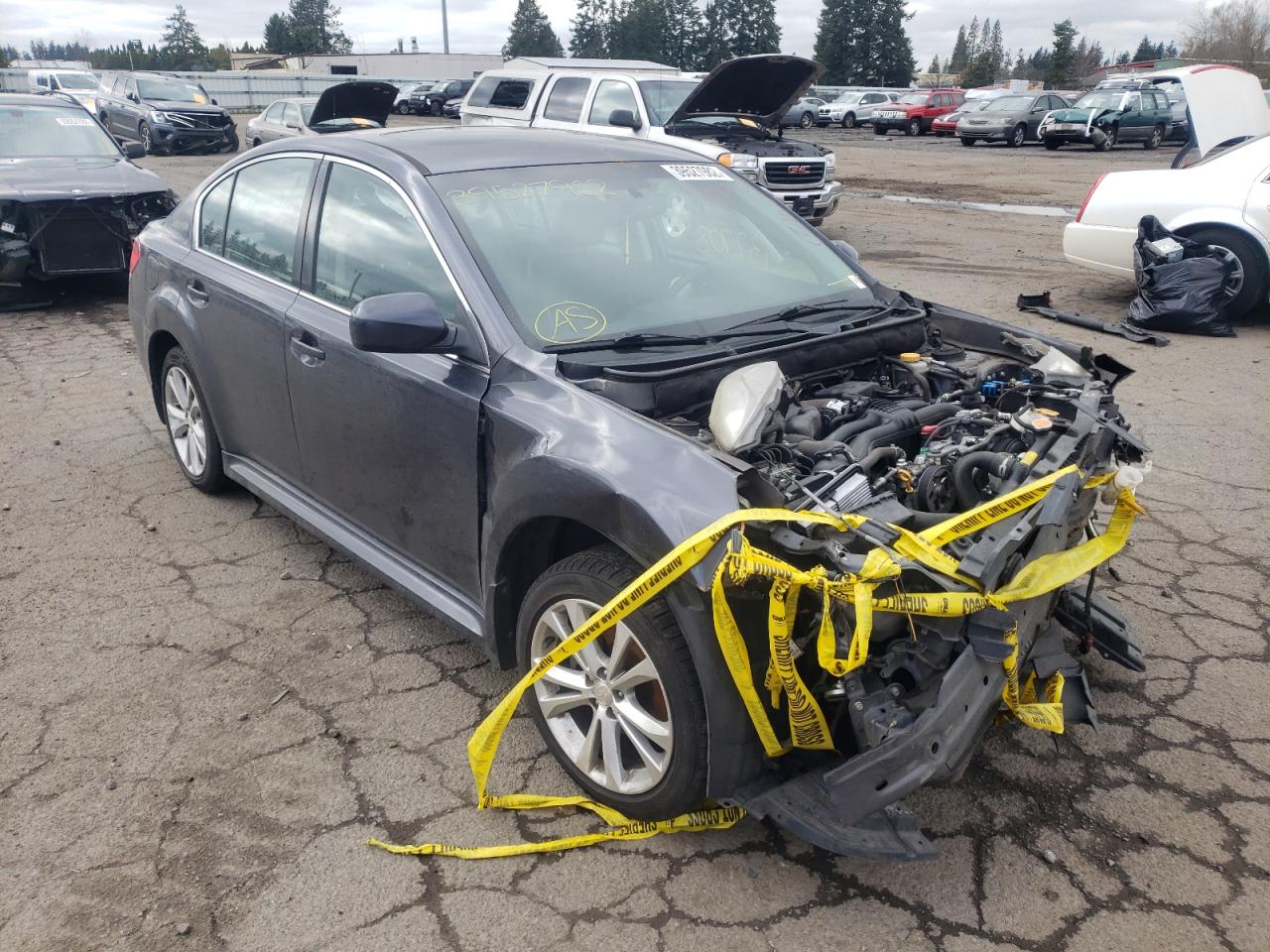SUBARU LEGACY 2.5 2013 with VIN 4S3BMBP63D3030648 - Photo from auction