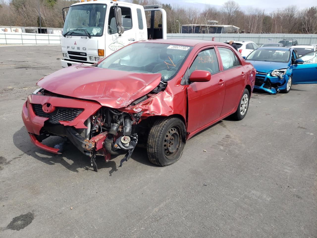 Photo 2 from auction – 2009 TOYOTA COROLLA with VIN JTDBL40E399066926