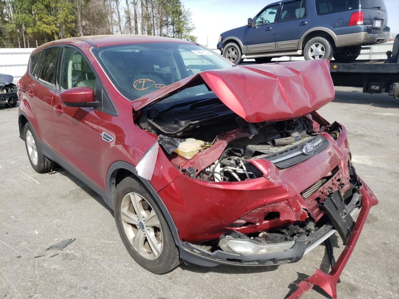 FORD ESCAPE SE 2014 with VIN 1FMCU0GXXEUE20106 - Photo from auction