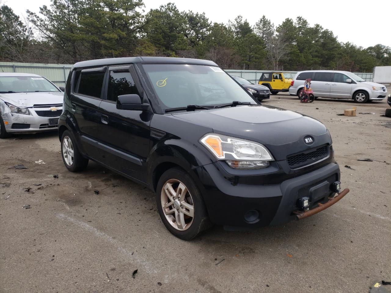 KIA SOUL + 2010 with VIN KNDJT2A29A7109203 - Photo from auction