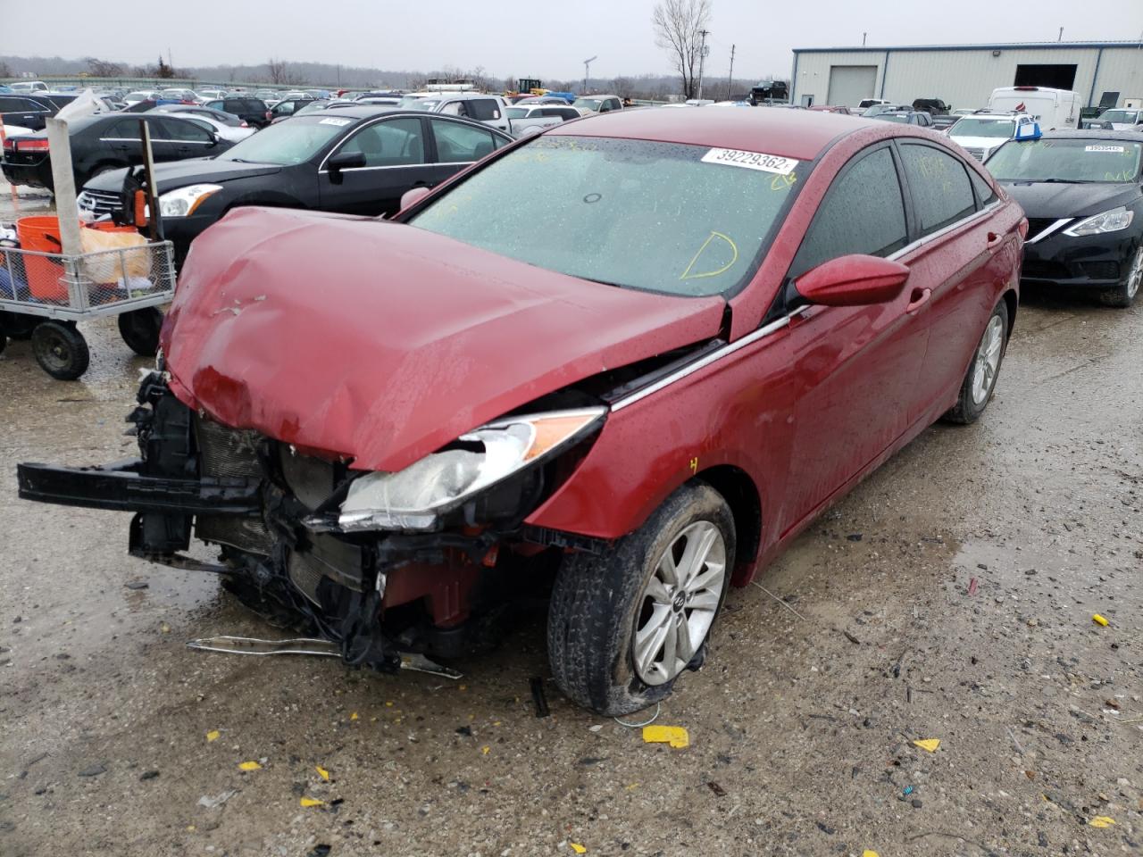 Photo 2 from auction – 2011 HYUNDAI SONATA GLS with VIN 5NPEB4AC5BH091367