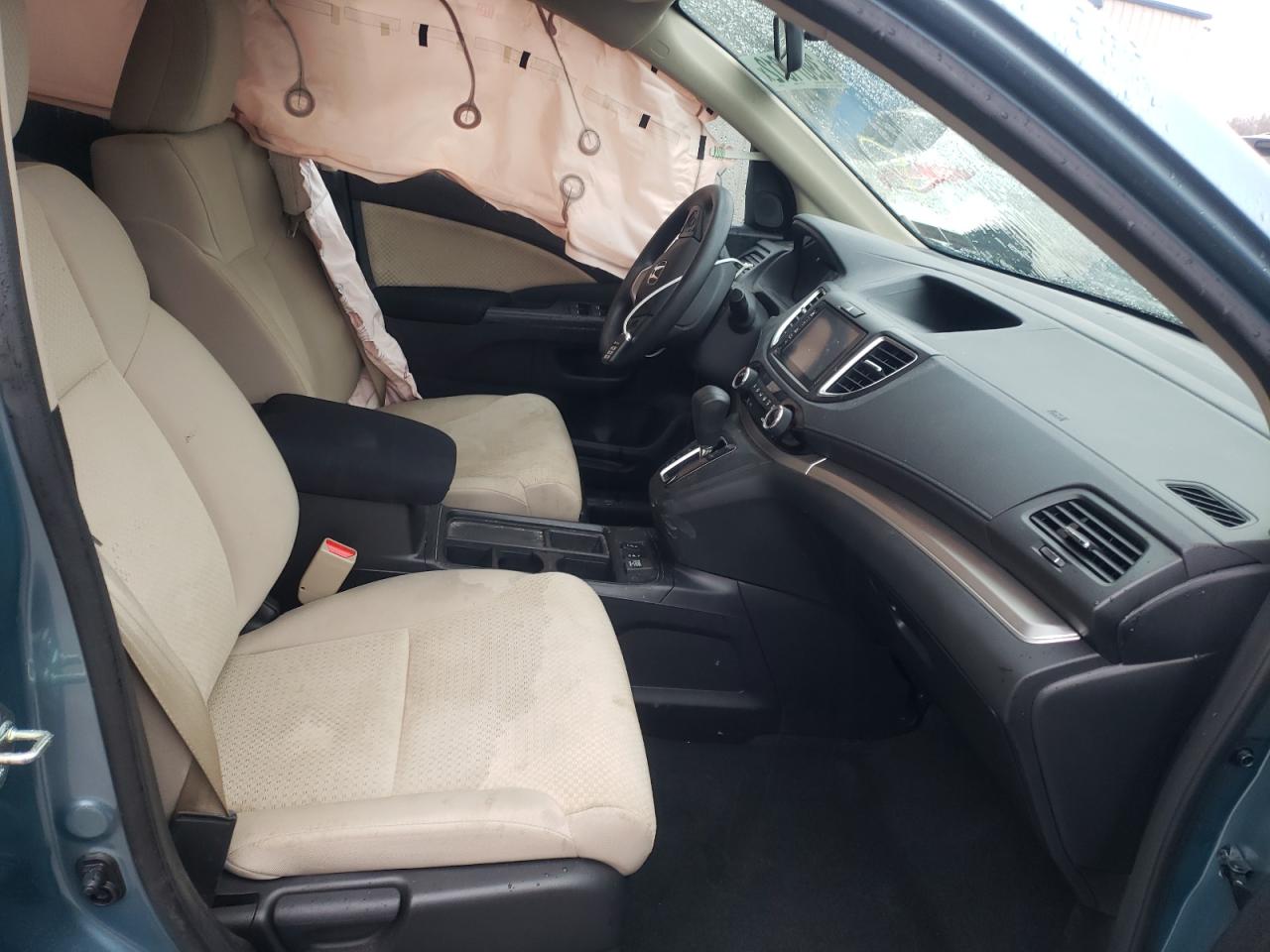 Photo 5 from auction – 2016 HONDA CR-V EX with VIN 2HKRM4H5XGH627613