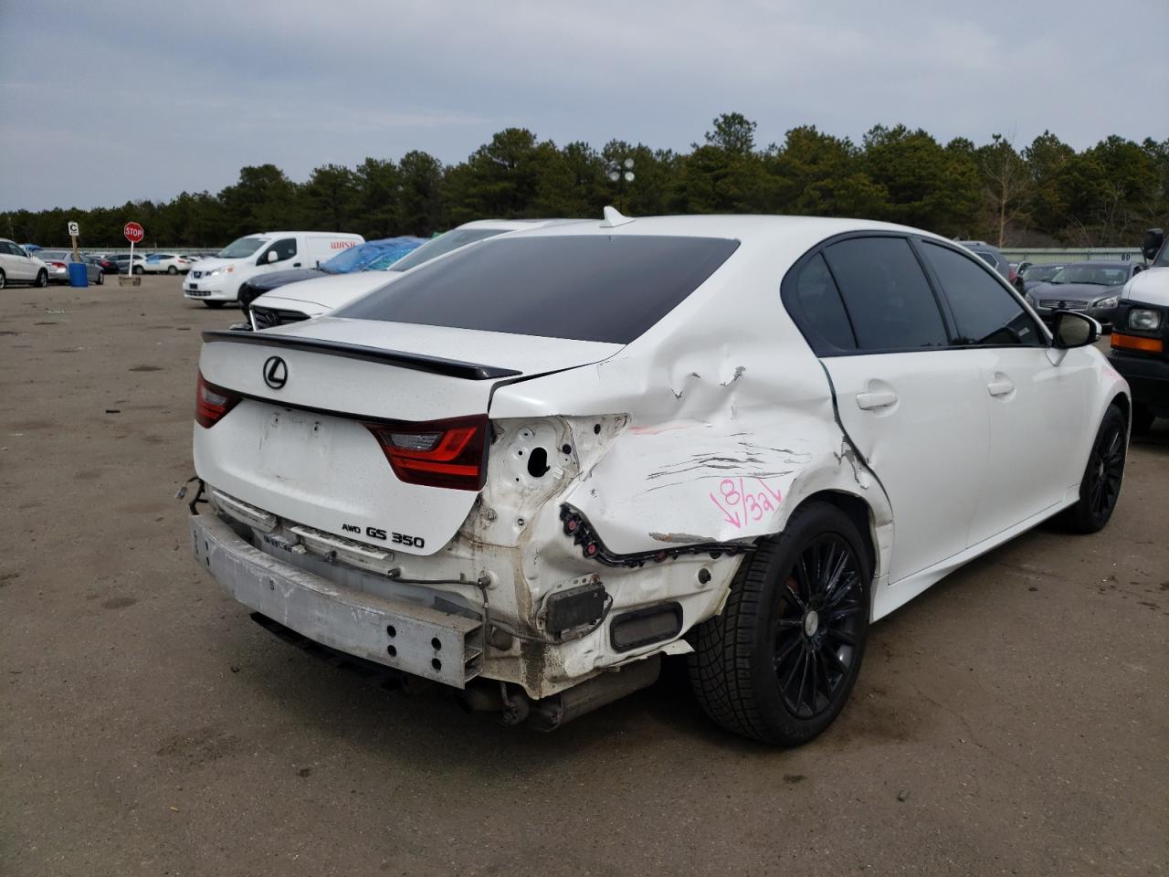 Photo 4 from auction – 2013 LEXUS GS 350 with VIN JTHCE1BL3D5016003