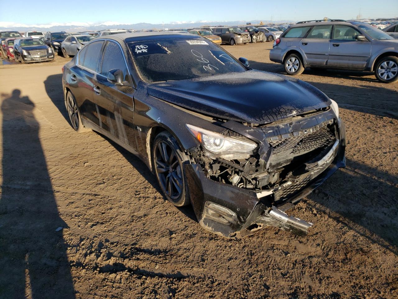 Photo 1 from auction – 2016 INFINITI Q50 PREMIU with VIN JN1EV7AR5GM344345