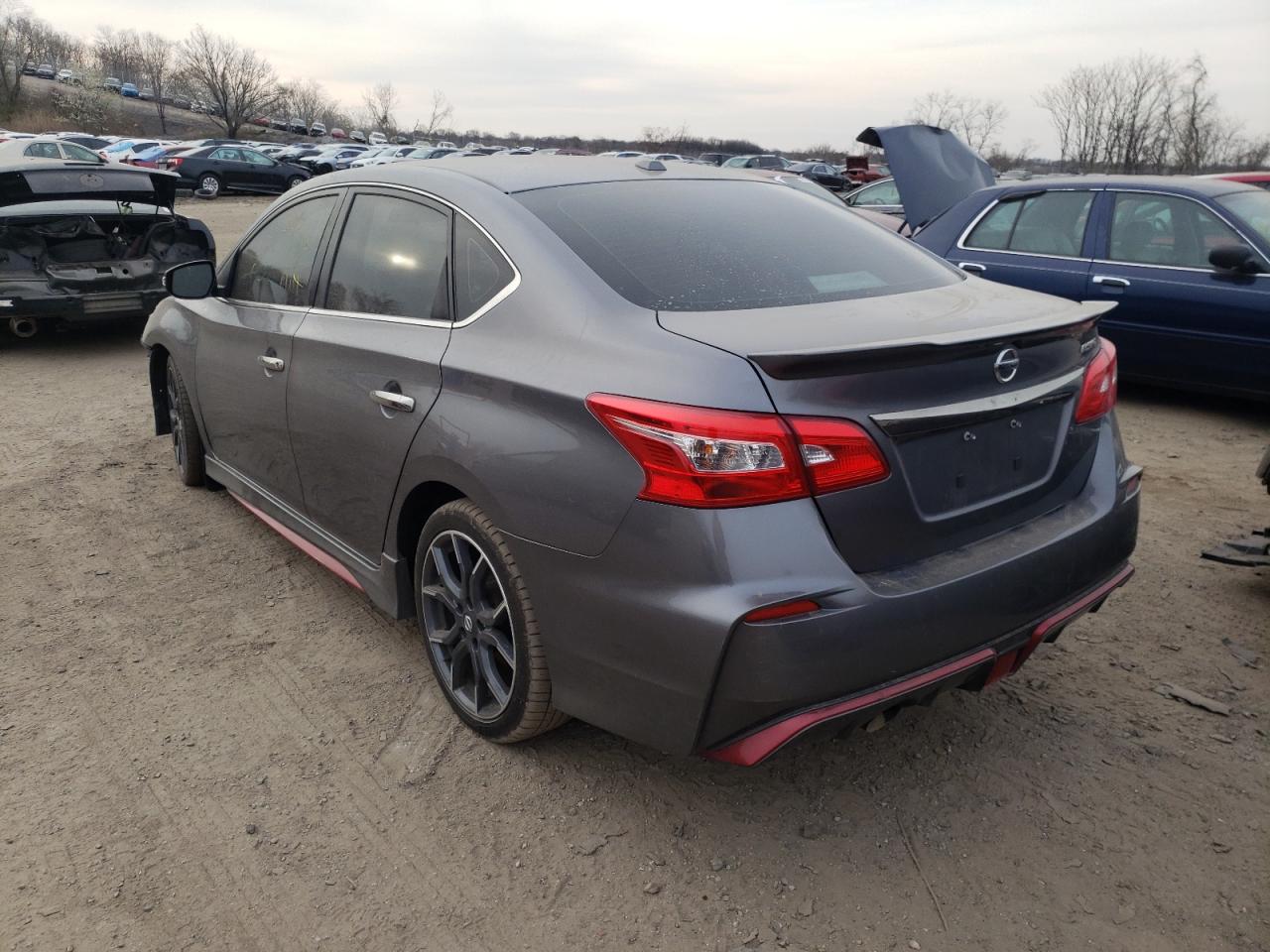 Photo 3 from auction – 2017 NISSAN SENTRA SR with VIN 3N1CB7AP2HY302390